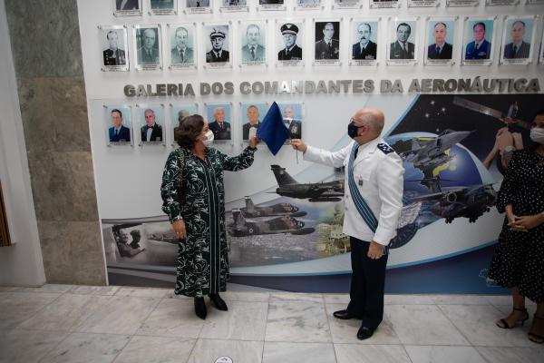 Galeria de Retratos é composta por Ministros e Comandantes da Aeronáutica