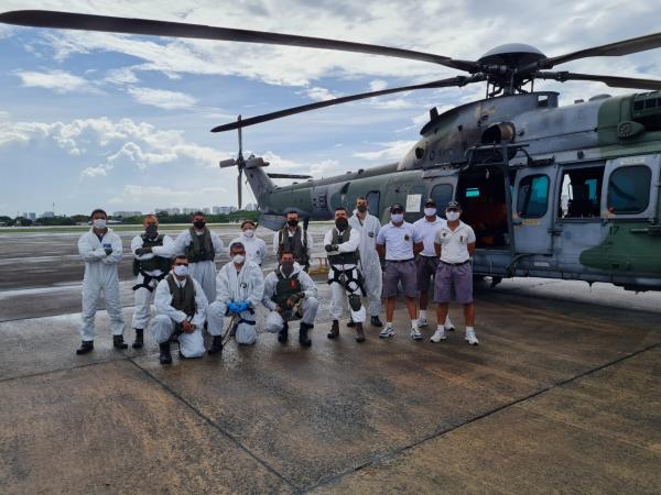 Esquadrão Falcão foi acionado às 4h20 da madrugada do horário de Brasília (DF)