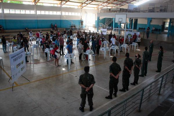 As entregas foram realizadas pela Base Aérea de Campo Grande (BACG) e pelo Grupamento de Apoio do Rio de Janeiro (GAP-RJ)