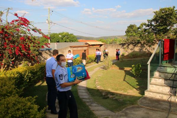 Os donativos foram entregues para três instituições filantrópicas