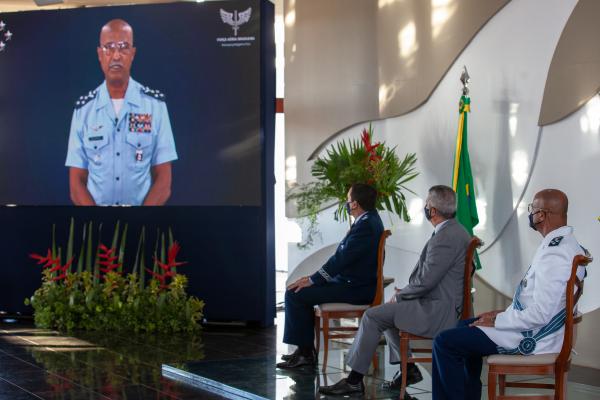 Cerimônia Militar ocorreu em Brasília (DF), nesta terça-feira (1º)