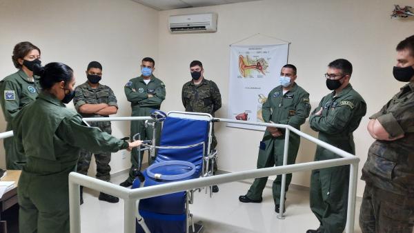 Curso buscou preparar militares para as patologias decorrentes da atividade aeroespacial