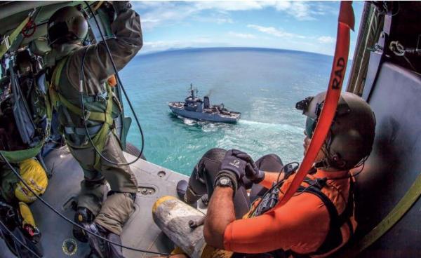 A missão é localizar e socorrer ocupantes de aeronaves e embarcações em situações de perigo