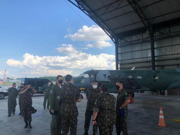 A visita objetivou dar continuidade ao estudo de implantação de uma fração da Aviação do Exército na Organização Militar da FAB