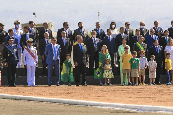 Solenidade ocorreu na manhã desta terça-feira (07/09), no Palácio da Alvorada, em Brasília (DF)