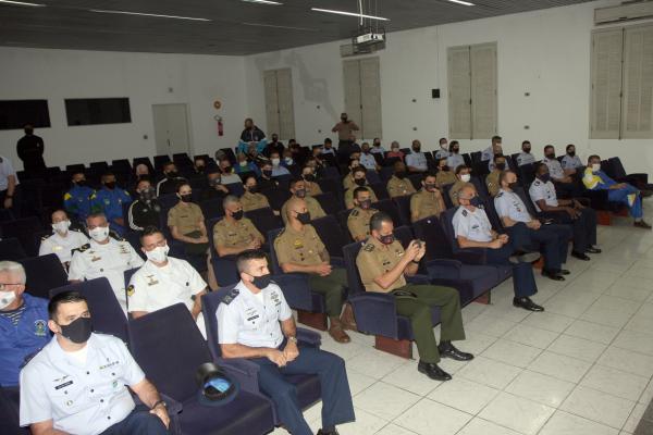 O evento contou com a participação das equipes masculinas e femininas da Marinha do Brasil, do Exército Brasileiro e da Força Aérea Brasileira