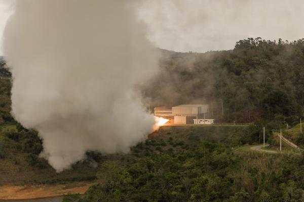 Teste aconteceu na área operacional da Usina Coronel Abner (UCA), em São José dos Campos (SP)