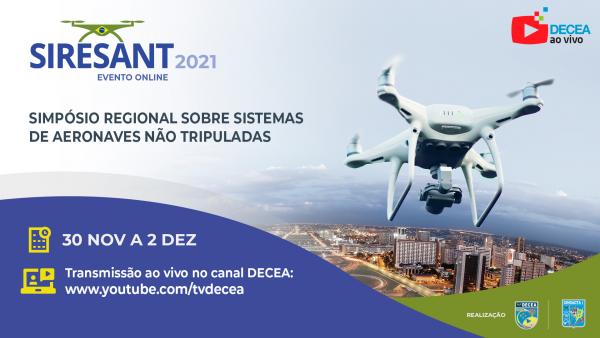 O simpósio tem o intuito de promover o desenvolvimento do setor, bem como integrar a comunidade aeronáutica ao conceito do Sistema de Aeronaves Não Tripuladas (UAS)