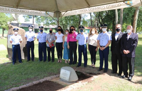 Na ocasião, a Base Aérea de Canoas (BACO) foi homenageada com a rosa de Anita Garibaldi