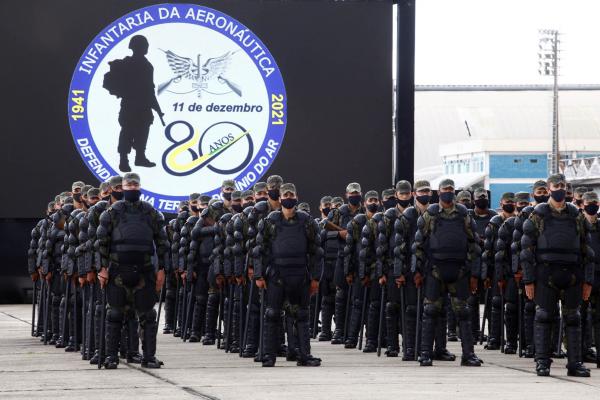 Infantaria da Aeronáutica celebra o octogésimo aniversário no dia 11 de dezembro