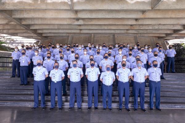 Participaram do encontro representantes do Comando de Preparo e representantes das Organizações Militares da Força Aérea