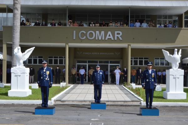 Na solenidade, o Major-Brigadeiro do Ar Maurício Augusto Silveira de Medeiros passou o Comando da Organização Militar ao Major-Brigadeiro do Ar Raimundo Nogueira Lopes Neto. 