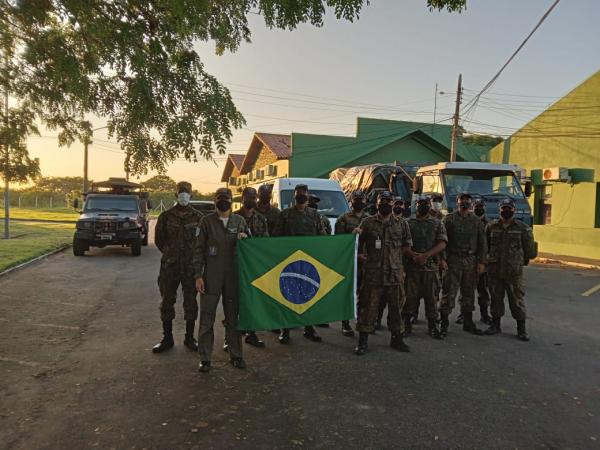 Entre as ações realizadas pela FAB, está a montagem de um Serviço de Informação de Voo de Aeródromo (AFIS), que será realizada por militares do Primeiro Esquadrão do Primeiro Grupo de Comunicações e Controle (1º/1º GCC)