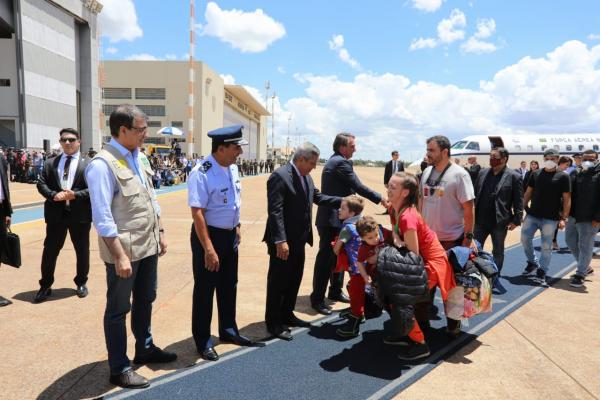 Primeiro avião da FAB para resgatar brasileiros na Ucrânia