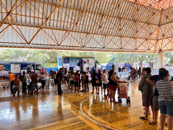 A participação da Aeronáutica no evento foi coordenada pela Base Aérea de Campo Grande (BACG), visando prover um atendimento de qualidade à população