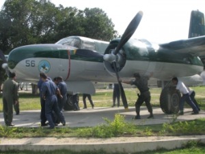 B-26 na plataforma