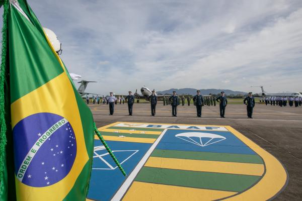 Comemorado em 12 de Junho, o Dia da Aviação de Transporte foi celebrado com uma cerimônia militar na Base Aérea dos Afonsos, no Rio de Janeiro (RJ)