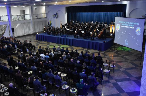 Orquestra Sinfônica da Força Aérea Brasileira realizou sua primeira apresentação fora de Brasília