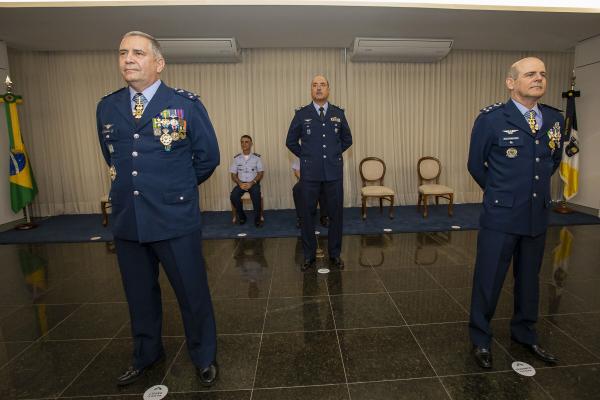 O Major-Brigadeiro Guimarães assumiu a Diretoria de Economia de Finanças da Aeronáutica nessa quinta-feira (25/08), em Brasília (DF)