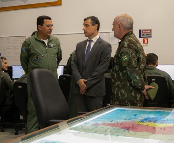  Comandante da Aeronáutica visita as instalações do Exercício COMAEX