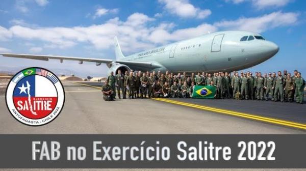 No treinamento, a Força Aérea Brasileira atua a partir da Base Aérea Cerro Moreno, em Antofagasta, no Chile
