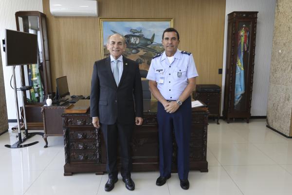 Encontro foi na manhã dessa quarta-feira (19/10), no Comando da Aeronáutica, em Brasília (DF)