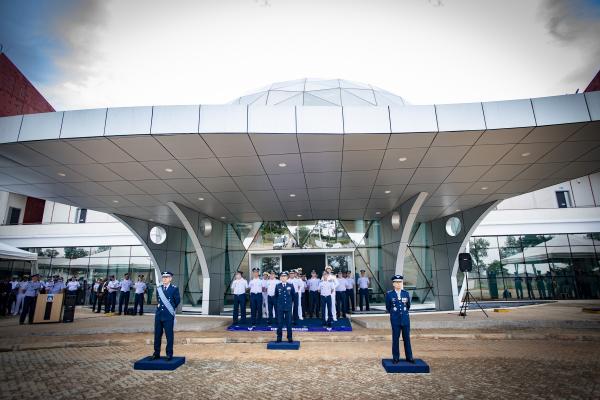 Durante solenidade, foram transmitidos os cargos de Chefe do Estado-Maior Conjunto e Chefe do Centro de Planejamento, Orçamento e Gestão Institucionais do Comando de Operações Aeroespaciais