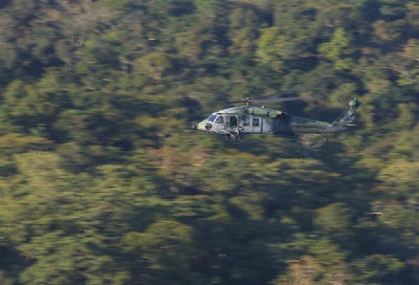 Ações são realizadas com meios aéreos do Comando Operacional Conjunto Amazônia