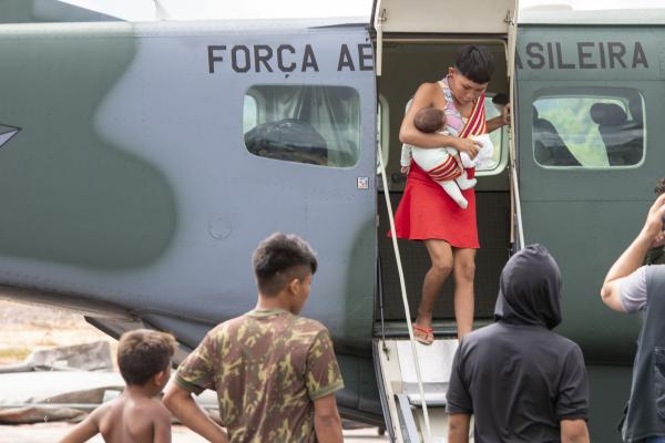 A missão de interiorização de duas famílias indígenas ocorreu na sexta-feira (10/03)