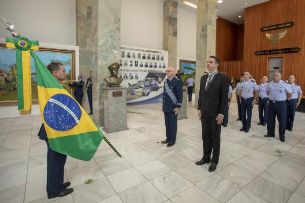  Presidente do Senado Federal, Rodrigo Pacheco é condecorado com a OMA