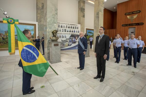 A solenidade foi realizada no Comando da Aeronáutica, nesta terça-feira (14/03)