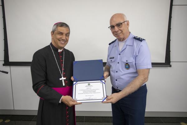 Projeto Ampliando Horizontes da FAB recebe Arcebispo Militar