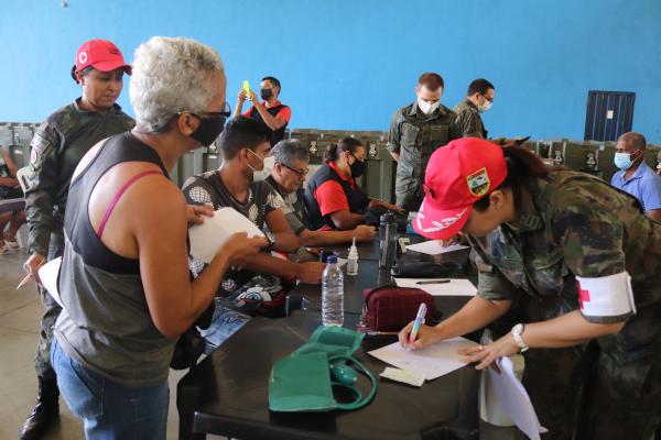 De 27 a 31/03 foram realizados 4.554 atendimentos a pessoas cadastradas na fila de espera na cidade mineira