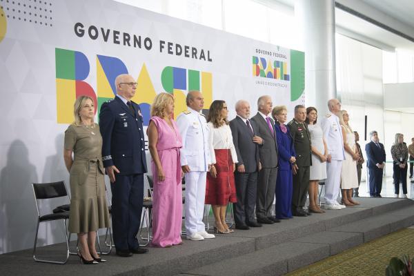 Evento aconteceu no Palácio do Planalto, em Brasília (DF)