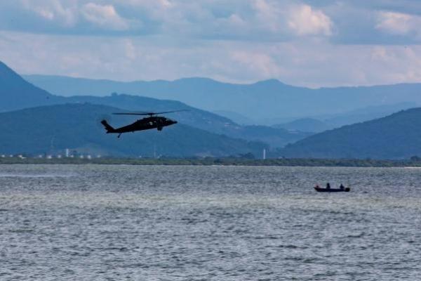 Militares da FAB realizaram, durante 15 dias, simulações de busca e salvamento na terra e no mar na Base Aérea de Florianópolis