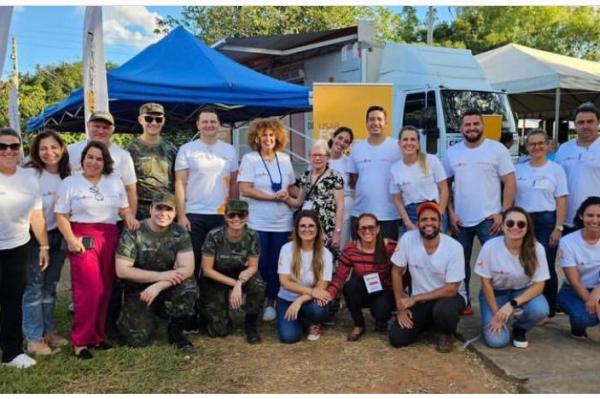 Militares médicos da FAB realizaram atendimento dermatológico voluntário em Projeto da Sociedade Brasileira de Dermatologia (SBD)