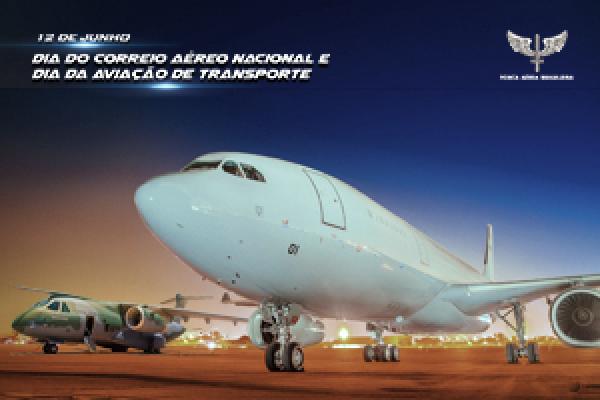 Dia da Aviação de Transporte e do Correio Aéreo Nacional é comemorado no dia 12 de junho
