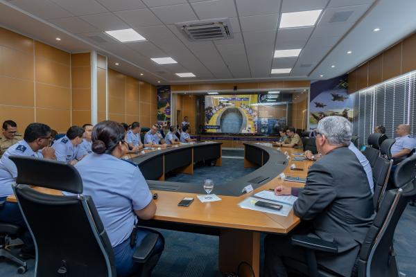O evento aconteceu, de forma virtual, durante três dias no Observatório da Organização Militar, em Brasília (DF)