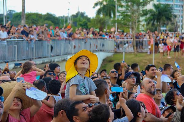 Público na Praia da Ponta Negra