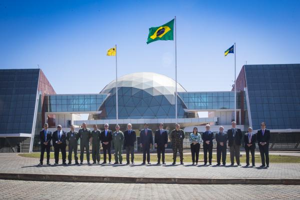 Visita da comitiva às instalações do COPE, em Brasília (DF), foi realizada nessa quinta-feira (10/08)