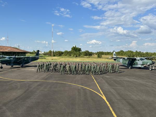 Adestramento ocorreu de 3 a 18 de agosto a partir da Base Aérea de Boa Vista (BABV)