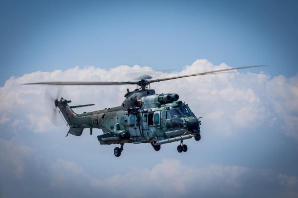 O EXCON Tápio 2023 contou com a presença imponente e estratégica do helicóptero H-36 Caracal, que desempenhou um papel essencial em missões variadas, demonstrando sua versatilidade e eficiência operacional