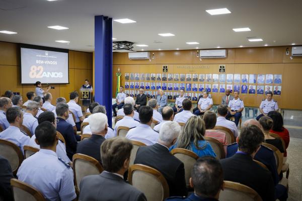 Cerimônia realizada em Brasília (DF), nessa quarta-feira (18), foi presidida pelo Ministro Superior Tribunal Militar, Tenente-Brigadeiro do Ar Carlos Vuyk de Aquino