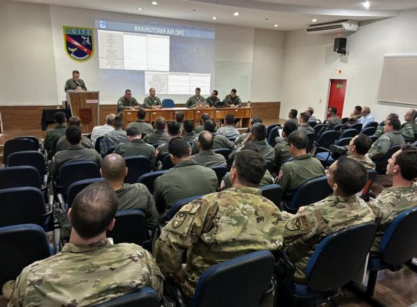 Evento reúne comitivas de diversos países participantes do treinamento