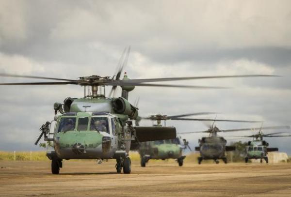 Com as aeronaves H-36 Caracal e H-60L Black Hawk, os militares desta aviação estão prontos para resgates em áreas de selva, montanha, além de ambientes aquáticos, durante o dia ou à noite