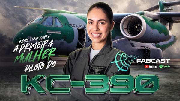  Capitão Jeciane torna-se a primeira mulher a pilotar a aeronave KC-390 Millennium