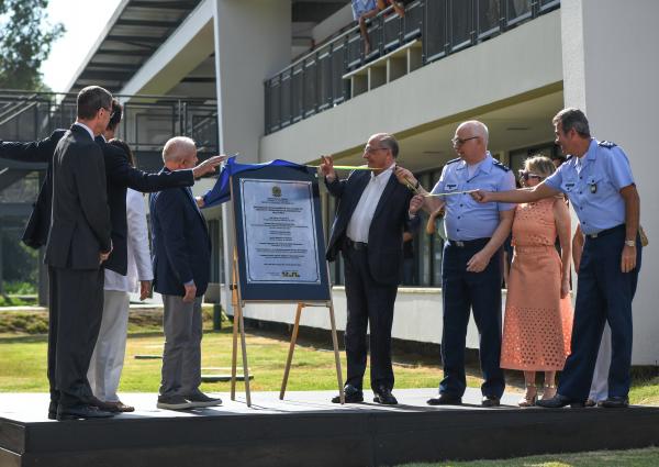 As atividades aconteceram na sede do Departamento de Ciência e Tecnologia Aeroespacial (DCTA), em São José dos Campos (SP)
