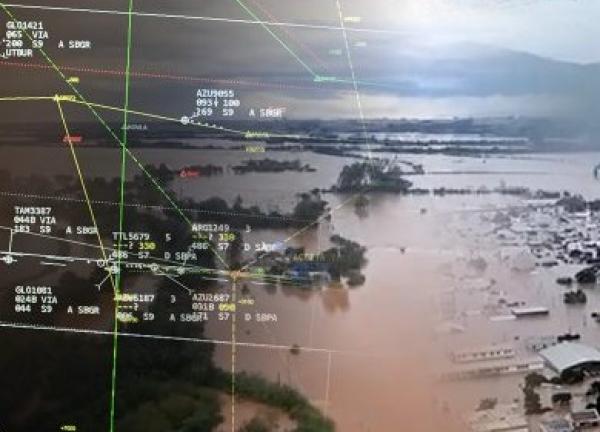  DECEA isenta de tarifas de navegação aérea voos humanitários ao Rio Grande do Sul