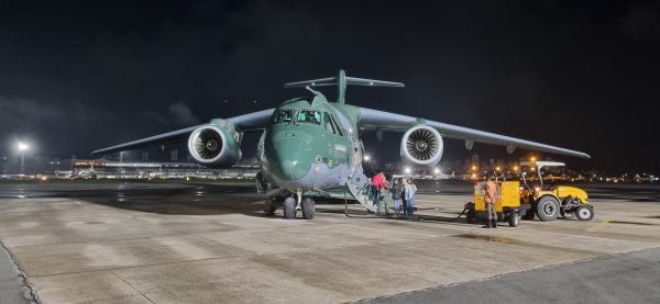 Nas últimas semanas, a Guarnição de Aeronáutica de Recife (GUARNAE-RF) tem contribuído ativamente na coordenação do envio das doações dos pernambucanos 