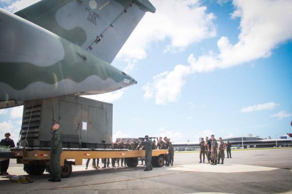  Guarnição de Aeronáutica de Recife apoia operações de ajuda ao RS